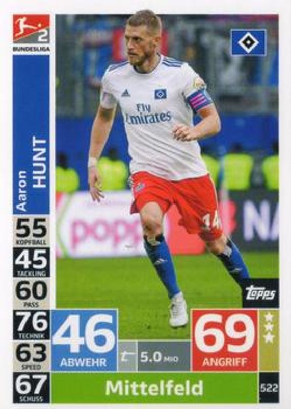 2018 Topps Match Attax Bundesliga #522 Base