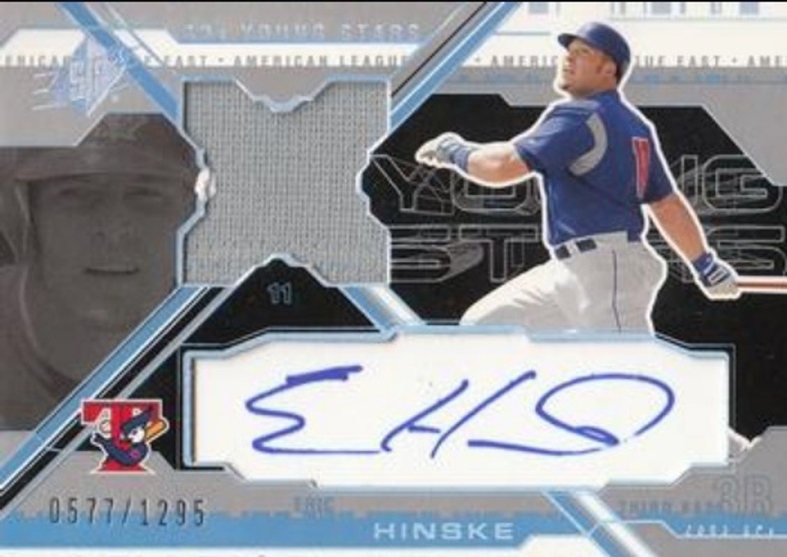 2003 SPx #YS-EH Young Stars Autograph Jersey /1295