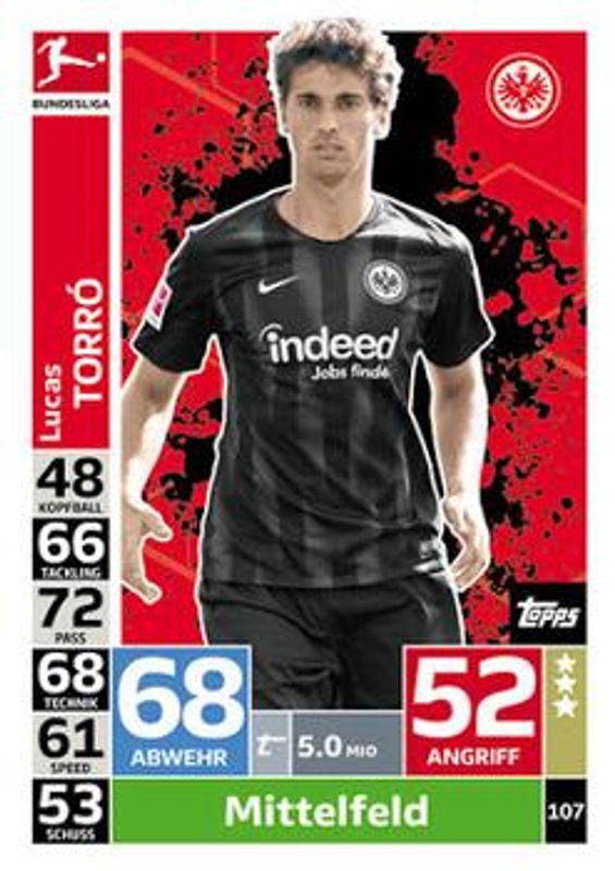 2018 Topps Match Attax Bundesliga #107 Base