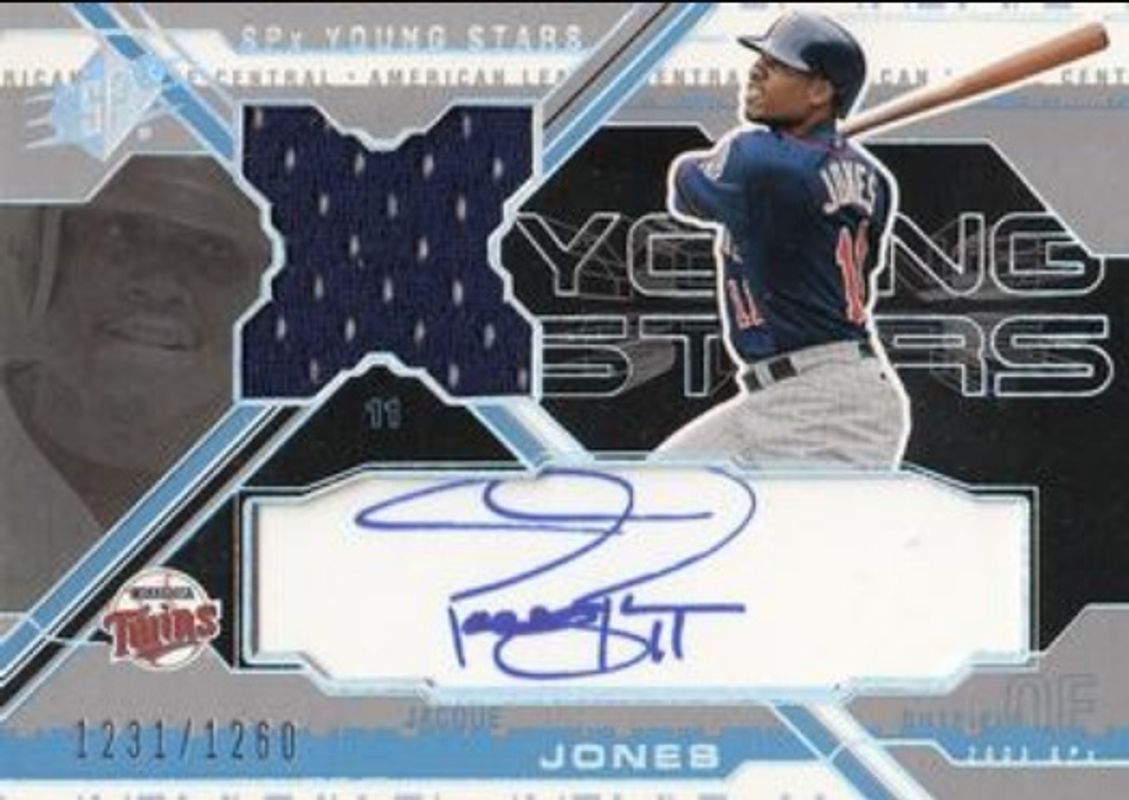 2003 SPx #YS-JJ Young Stars Autograph Jersey /1295