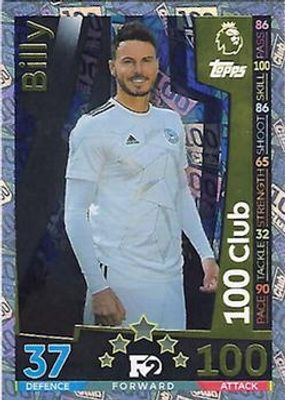 2018 Topps Match Attax Premier League 100 Club Promos