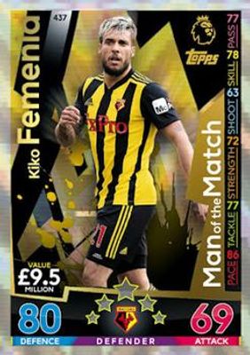 2018 Topps Match Attax Premier League #437 Base