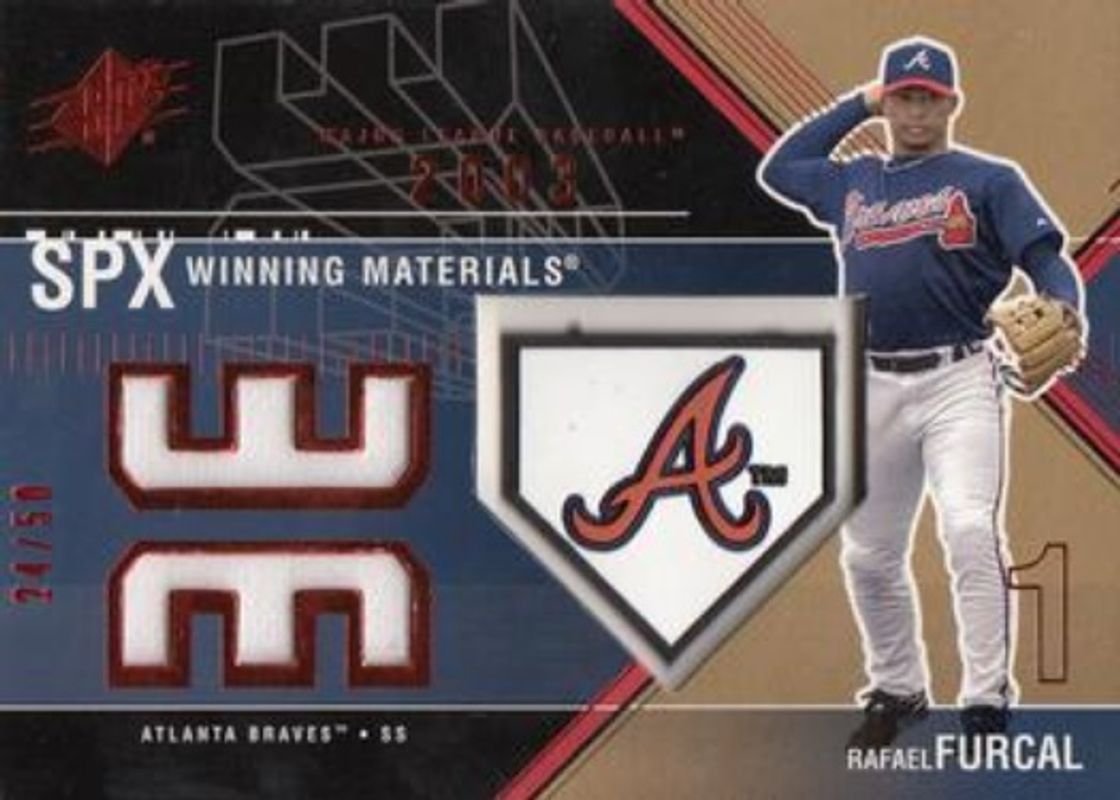 2003 SPx #WM-RF2a Winning Materials /40