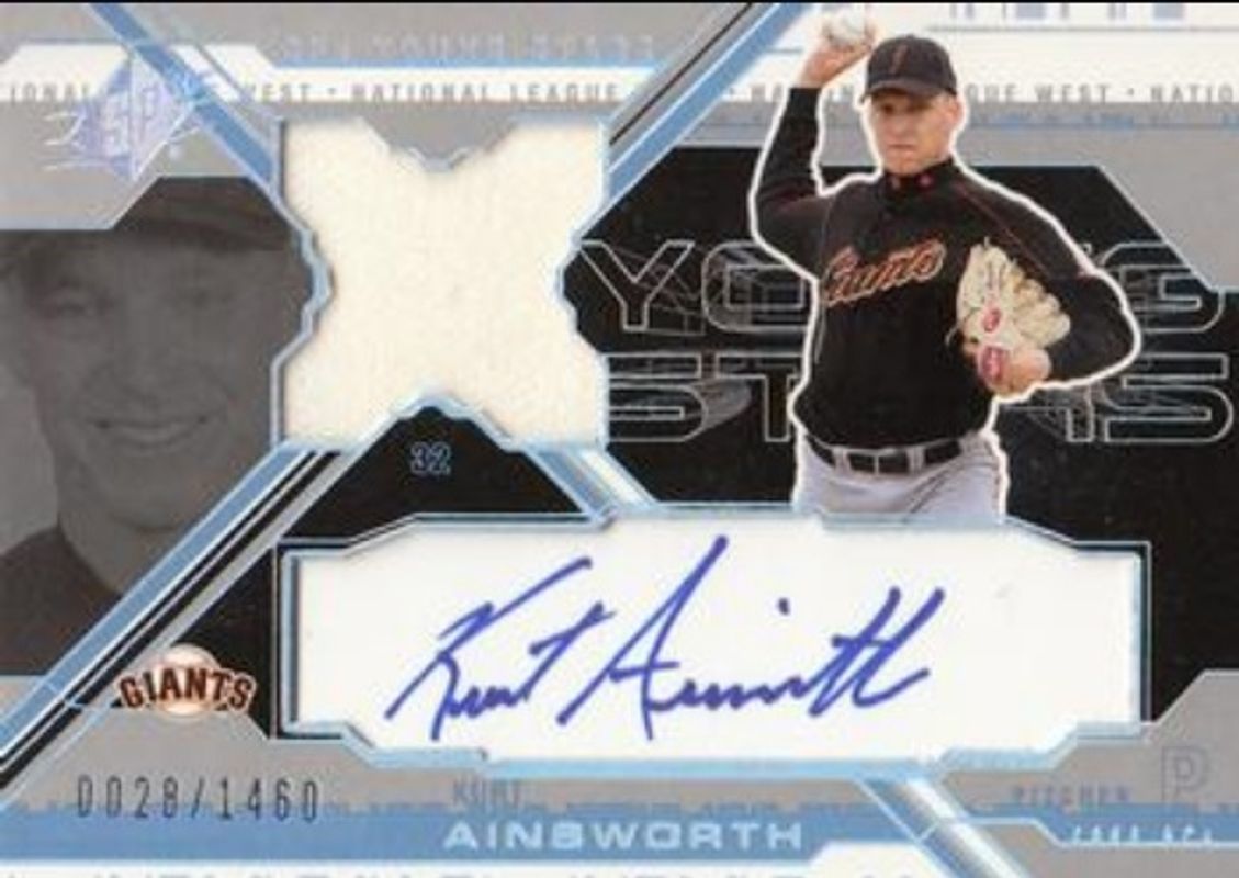 2003 SPx #YS-KA Young Stars Autograph Jersey /1295
