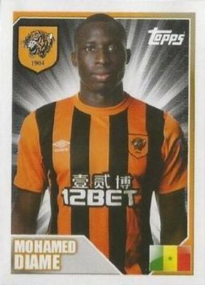 2014 Topps Merlin Premier League Stickers #163 Base