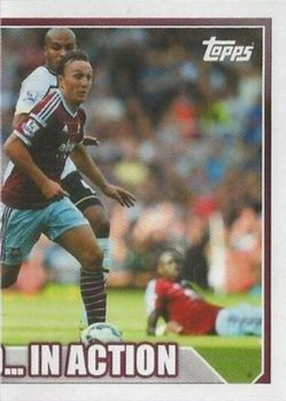 2014 Topps Merlin Premier League Stickers #524 Base