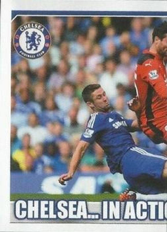 2014 Topps Merlin Premier League Stickers #79 Base
