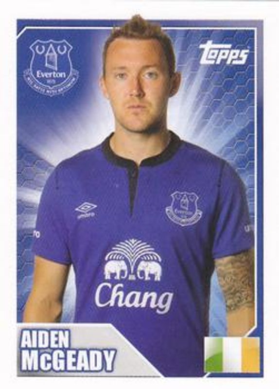 2014 Topps Merlin Premier League Stickers #138 Base