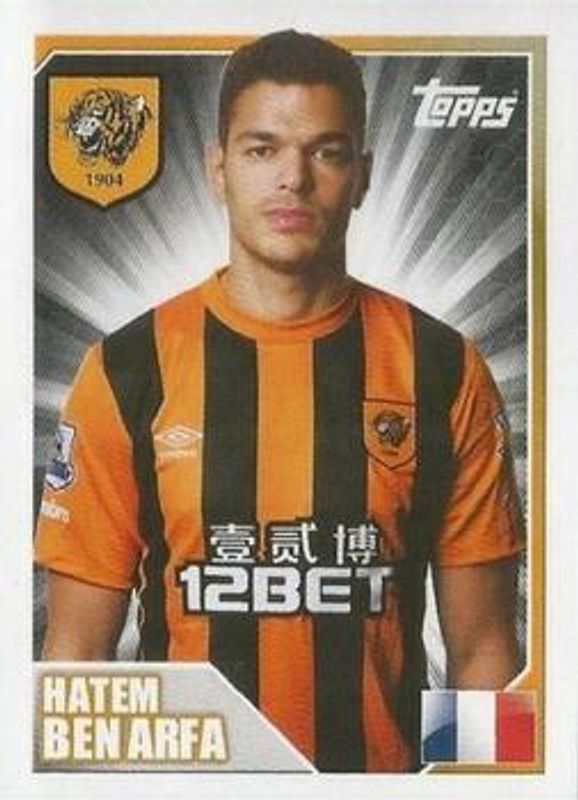 2014 Topps Merlin Premier League Stickers #166 Base