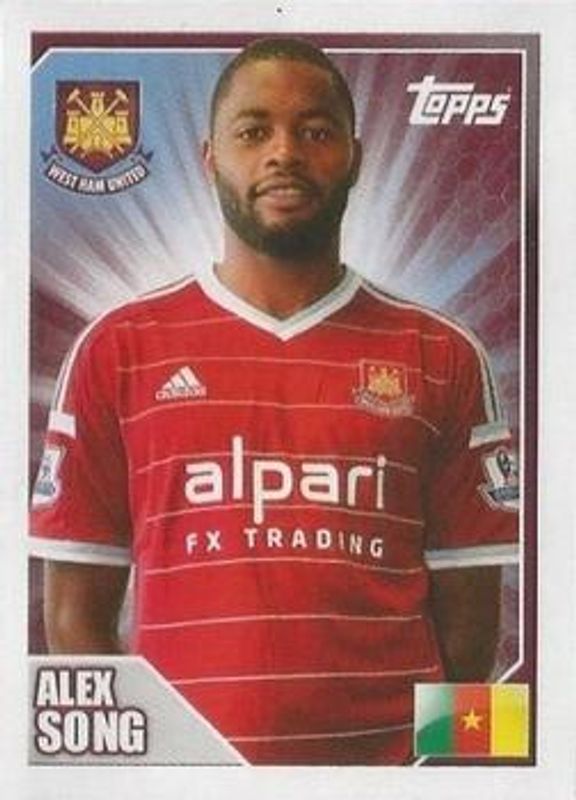 2014 Topps Merlin Premier League Stickers #532 Base