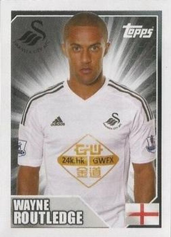 2014 Topps Merlin Premier League Stickers #466 Base