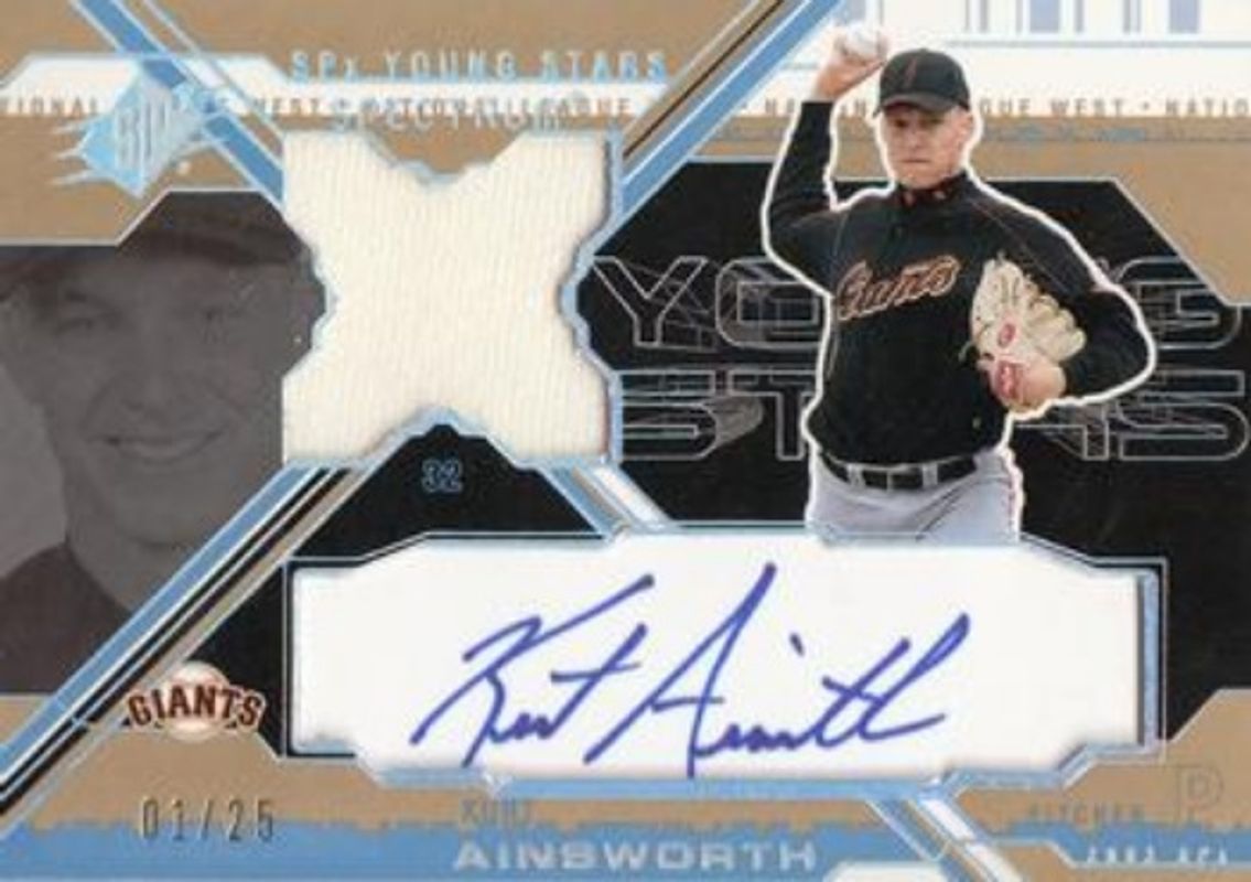 2003 SPx #YS-KA Young Stars Autograph Jersey - Spectrum /25