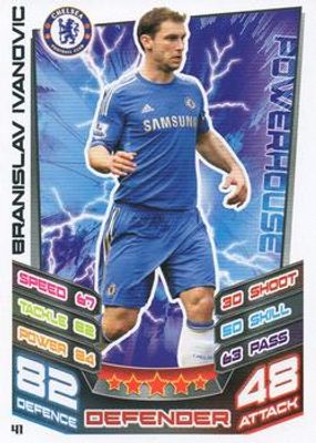 2012 Topps Match Attax Premier League #41 Base