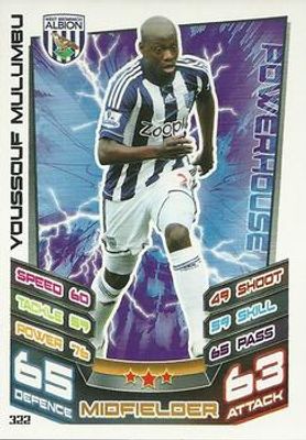 2012 Topps Match Attax Premier League #322 Base