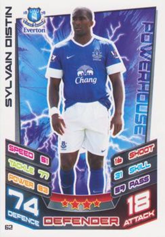 2012 Topps Match Attax Premier League #62 Base