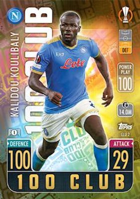 2021 Topps Match Attax Champions & Europa League Extra #CLU2 100 Club