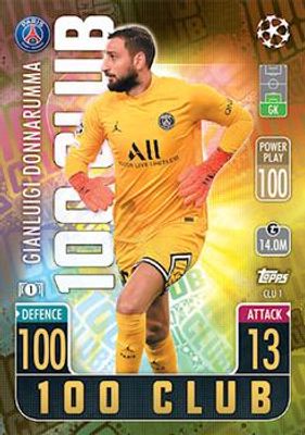 2021 Topps Match Attax Champions & Europa League Extra #CLU1 100 Club