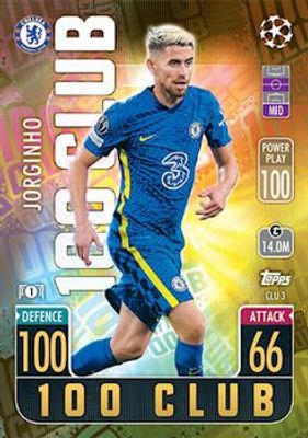 2021 Topps Match Attax Champions & Europa League Extra #CLU3 100 Club