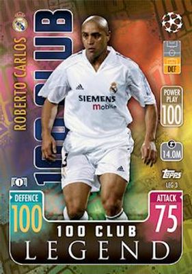 2021 Topps Match Attax Champions & Europa League Extra #LEG3 100 Club Legend