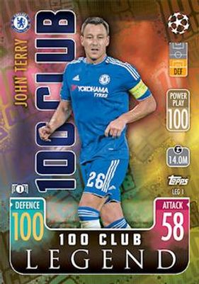 2021 Topps Match Attax Champions & Europa League Extra #LEG1 100 Club Legend