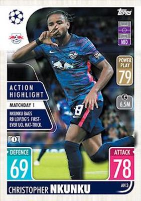 2021 Topps Match Attax Champions & Europa League Extra #AH3 Action Highlight