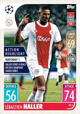2021 Topps Match Attax Champions & Europa League Extra #AH4 Action Highlight
