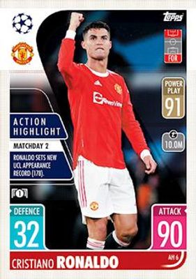 2021 Topps Match Attax Champions & Europa League Extra #AH6 Action Highlight