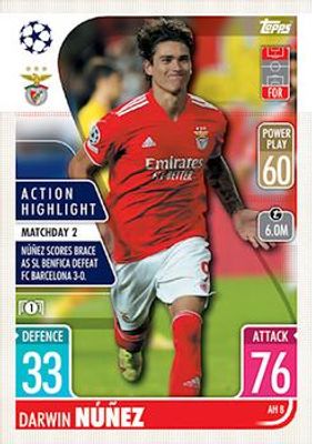 2021 Topps Match Attax Champions & Europa League Extra #AH8 Action Highlight