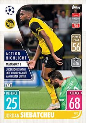 2021 Topps Match Attax Champions & Europa League Extra #AH5 Action Highlight