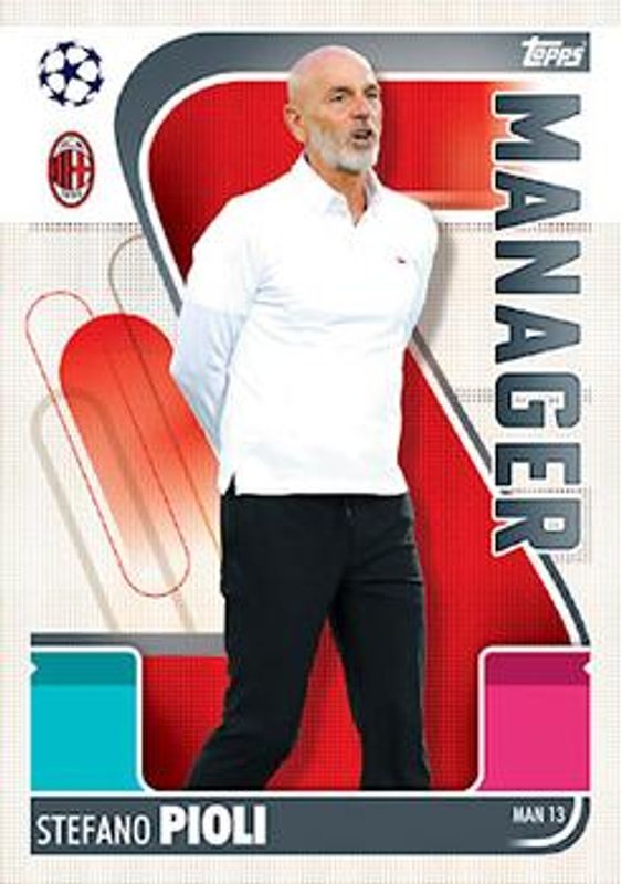 2021 Topps Match Attax Champions & Europa League Extra #MAN13 Manager