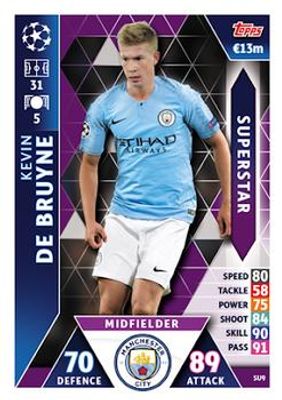 2018 Topps Match Attax UEFA Champions League #SU9 Superstar