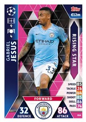 2018 Topps Match Attax UEFA Champions League #RS8 Rising Star