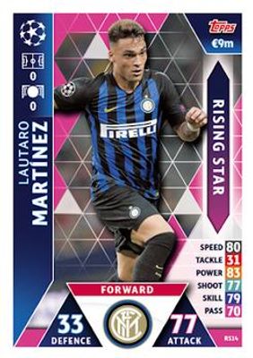 2018 Topps Match Attax UEFA Champions League #RS14 Rising Star