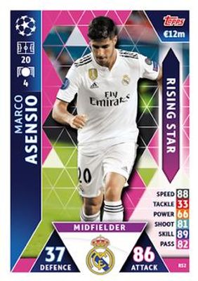 2018 Topps Match Attax UEFA Champions League #RS2 Rising Star