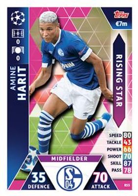 2018 Topps Match Attax UEFA Champions League #RS5 Rising Star