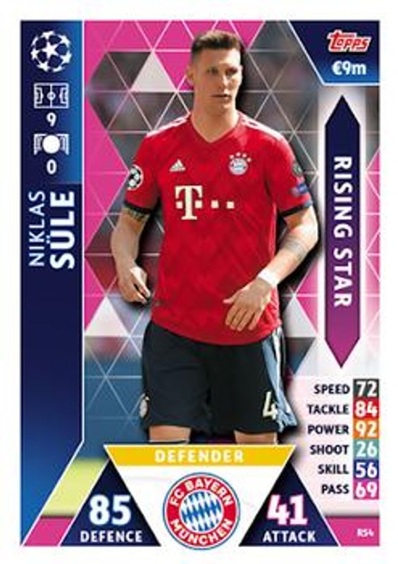 2018 Topps Match Attax UEFA Champions League #RS4 Rising Star