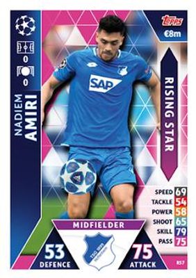 2018 Topps Match Attax UEFA Champions League #RS7 Rising Star