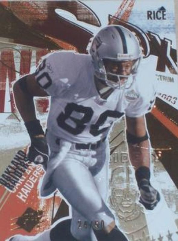 Jerry Rice 2003 SPx #79 Base /1100 RAW