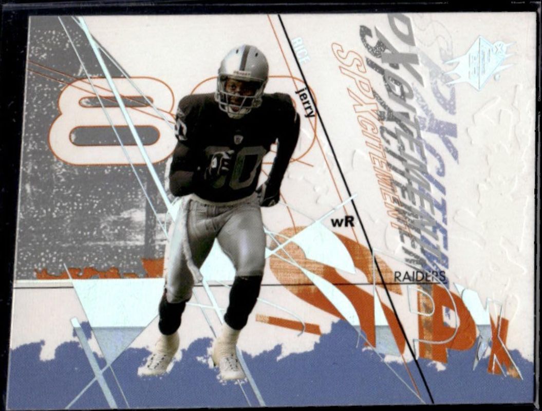 Jerry Rice 2003 SPx #99 Base /1100 RAW