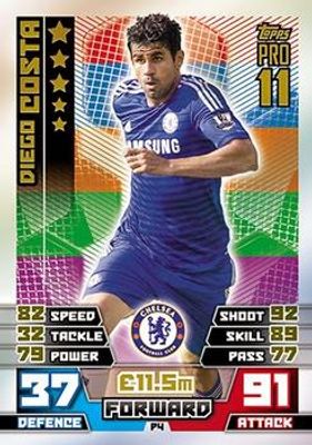 2014 Topps Match Attax Premier League #P4 Pro 11