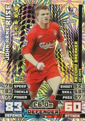 2014 Topps Match Attax Premier League #S6 Scandinavian Record Breaker