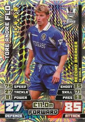 2014 Topps Match Attax Premier League #S4 Scandinavian Record Breaker
