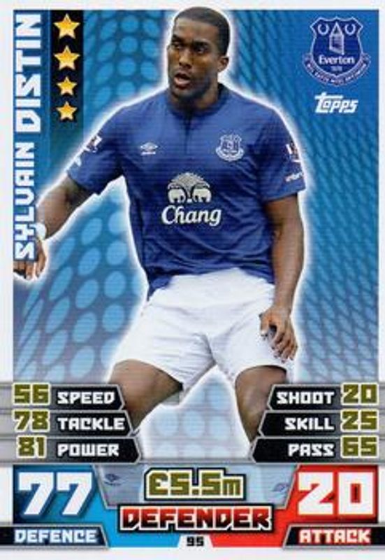 2014 Topps Match Attax Premier League #95 Base