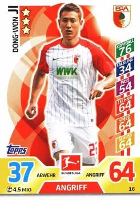2017 Topps Match Attax Bundesliga #16 Base