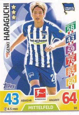 2017 Topps Match Attax Bundesliga #30 Base