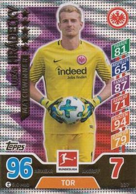 2017 Topps Match Attax Bundesliga #337 Base