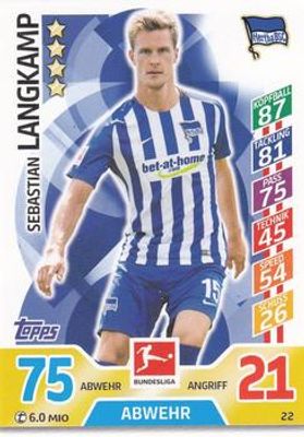 2017 Topps Match Attax Bundesliga #22 Base