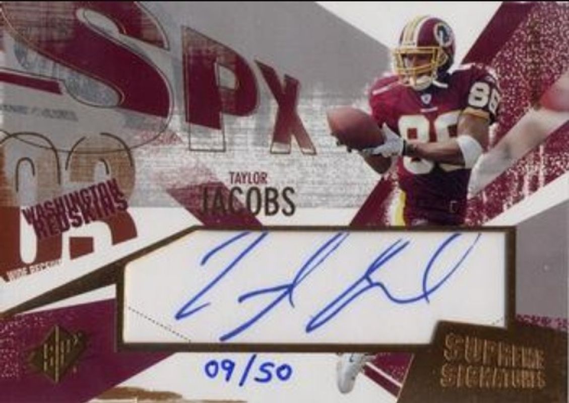 2003 SPx #SS-TJ Supreme Signatures