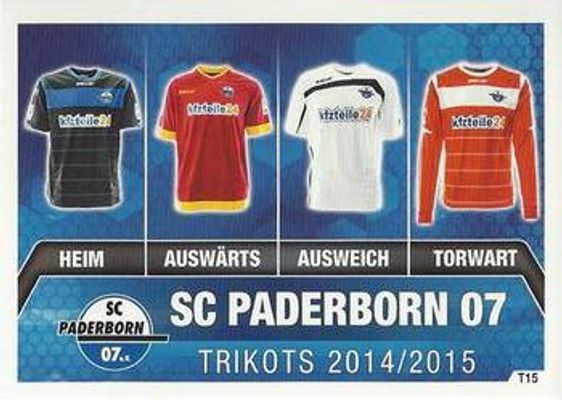 2014 Topps Match Attax Bundesliga #T15 Trikots