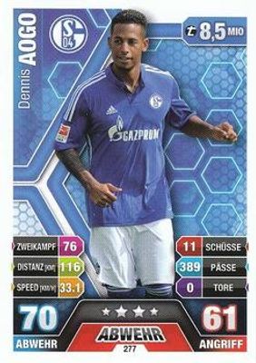 2014 Topps Match Attax Bundesliga #277 Base